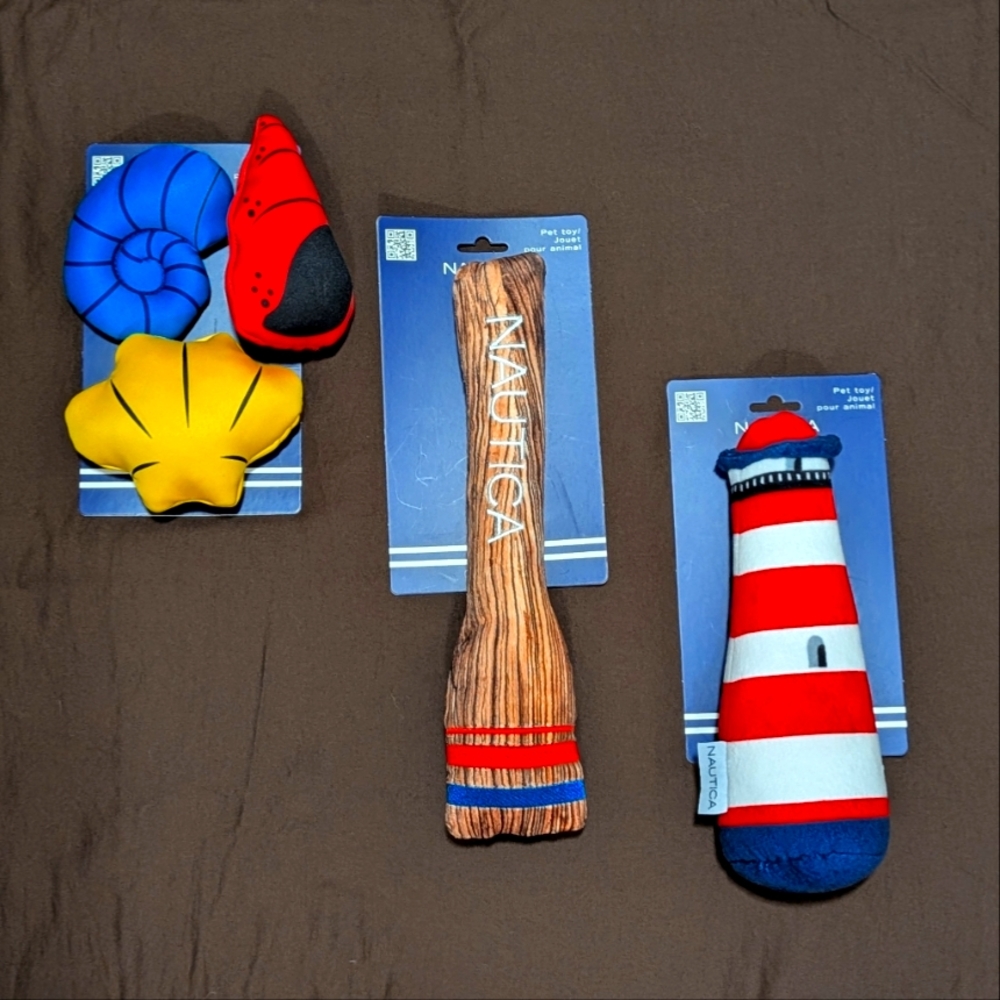 Host Pick! Brand New, Nautica dog toys